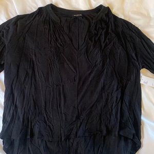 Urban outfitters large black blouse